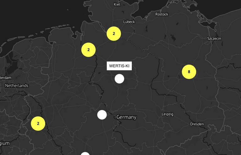 WERTIS-KI ist nun Teil der Karte von Public Interest AI